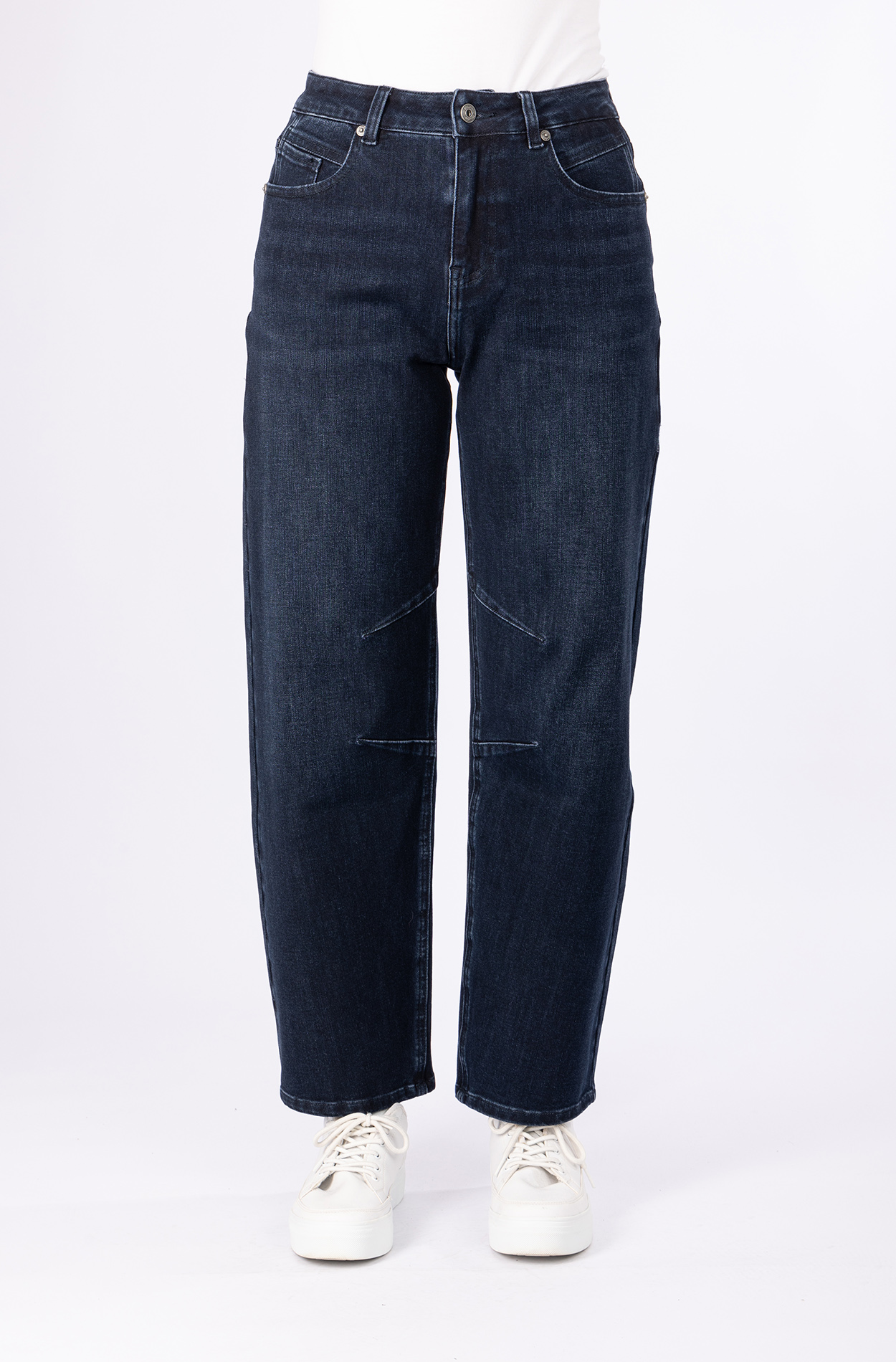 57Harper, O-Shape-Jeans, verkürzte Form, 5-Pocket-Style modern interpretiert