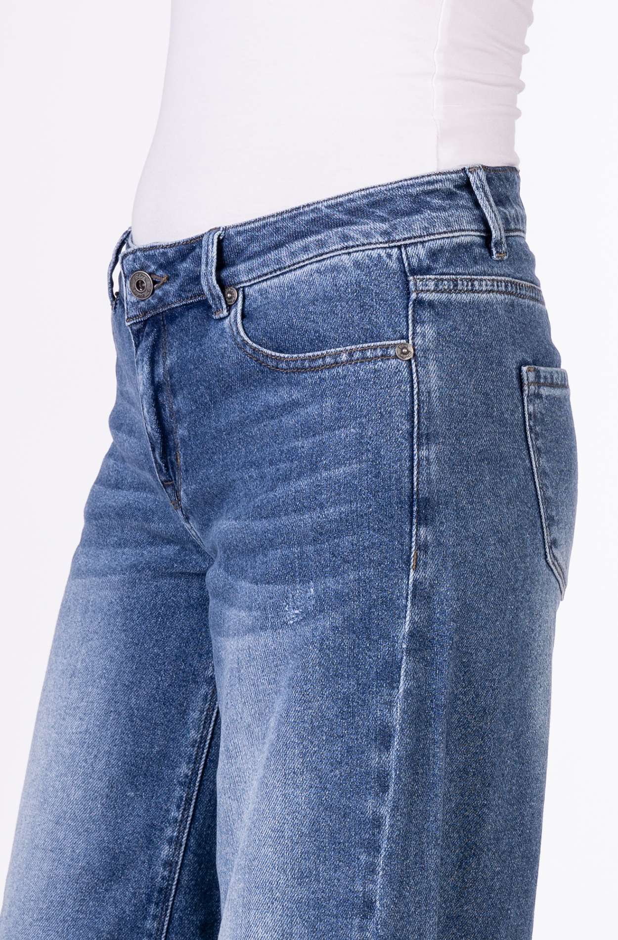 Blue Monkey, Wide-Culotte-Jeans, 57Liora 11620X