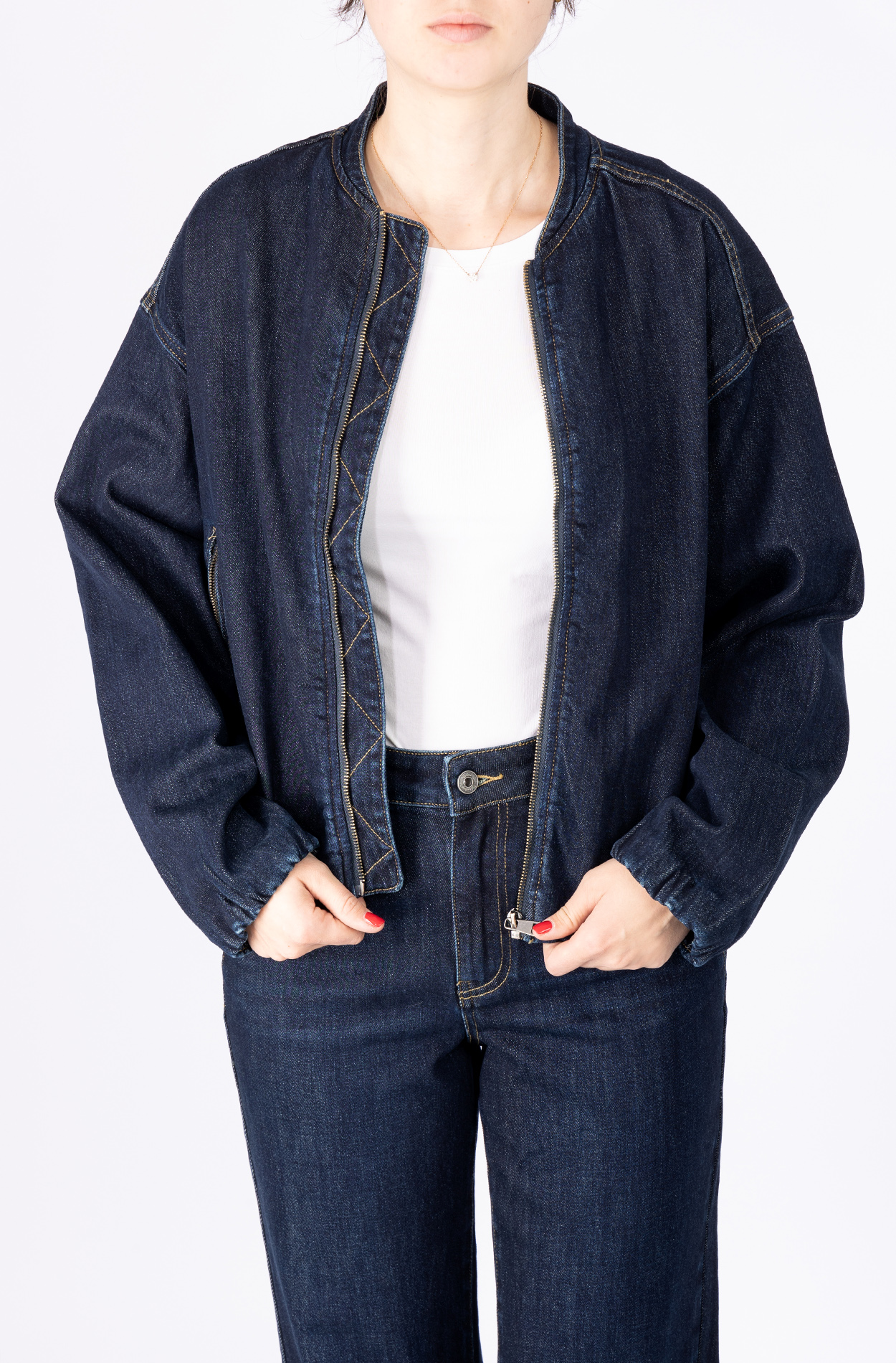 57Amal, Relaxed-Fit, 5-Pocket-Style, Verkürzt