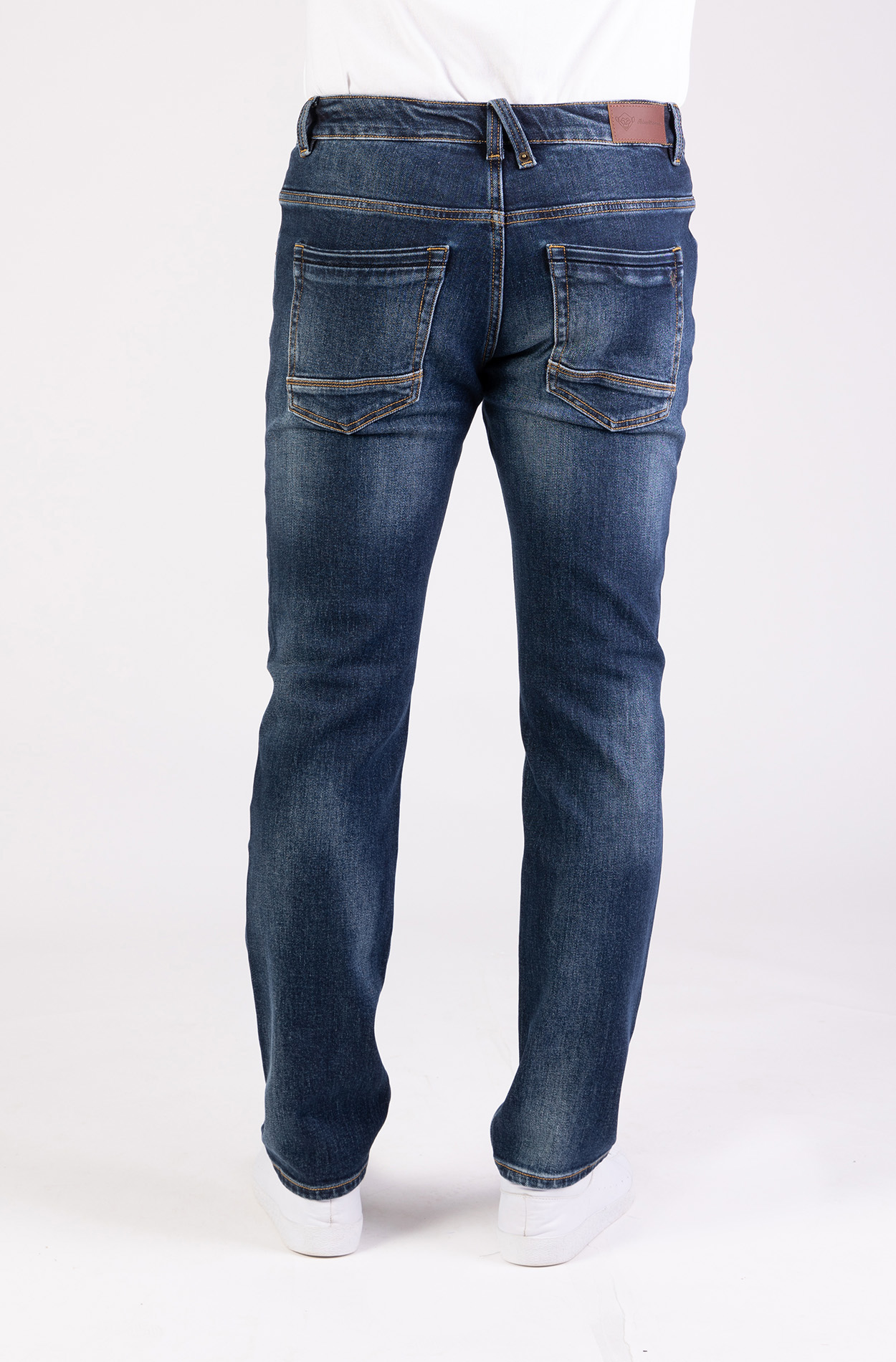 57Steven, Regular-Fit, 5-Pocket-Style, Markante Kontrastnähte