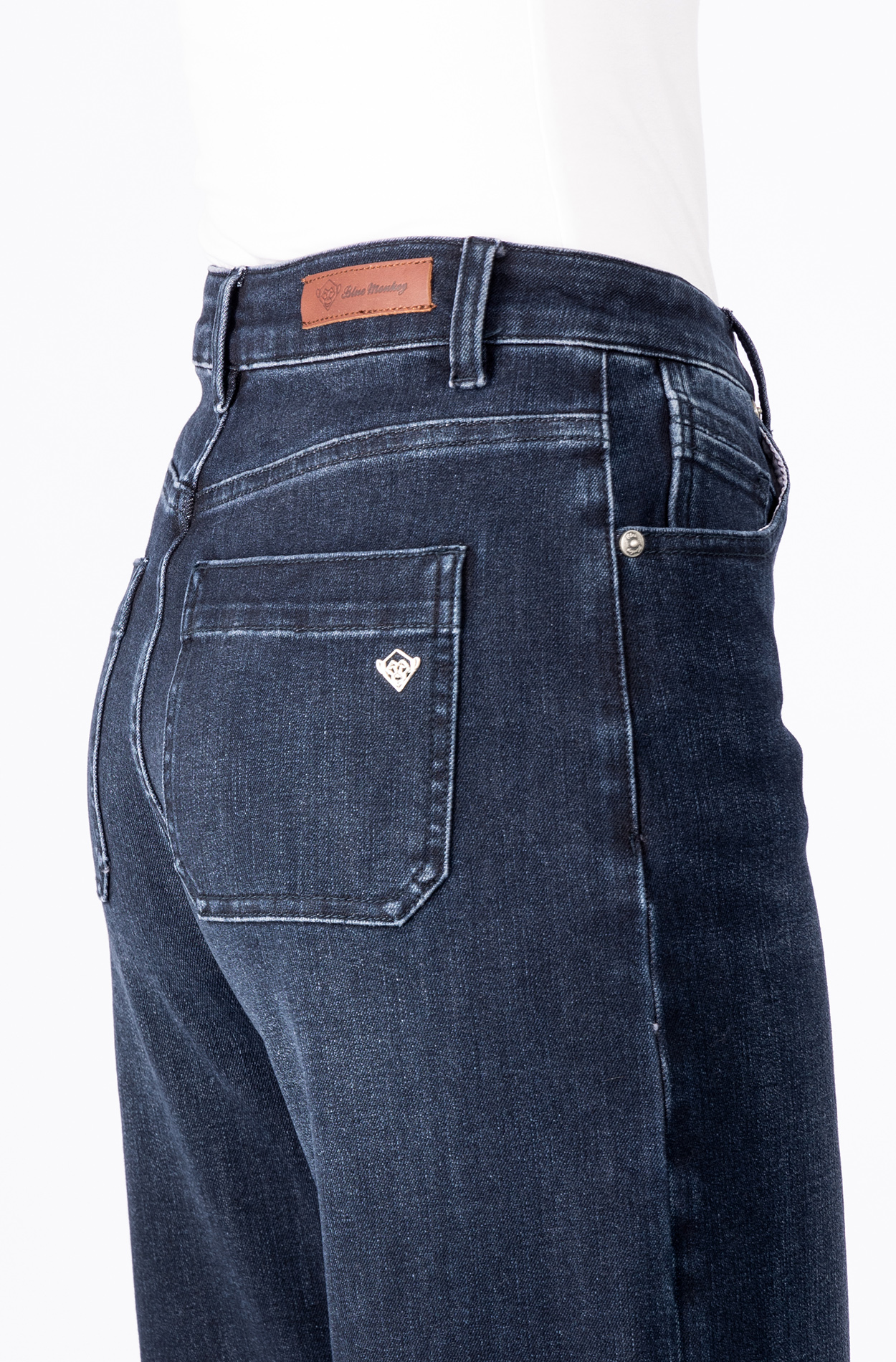 57Harper, O-Shape-Jeans, verkürzte Form, 5-Pocket-Style modern interpretiert