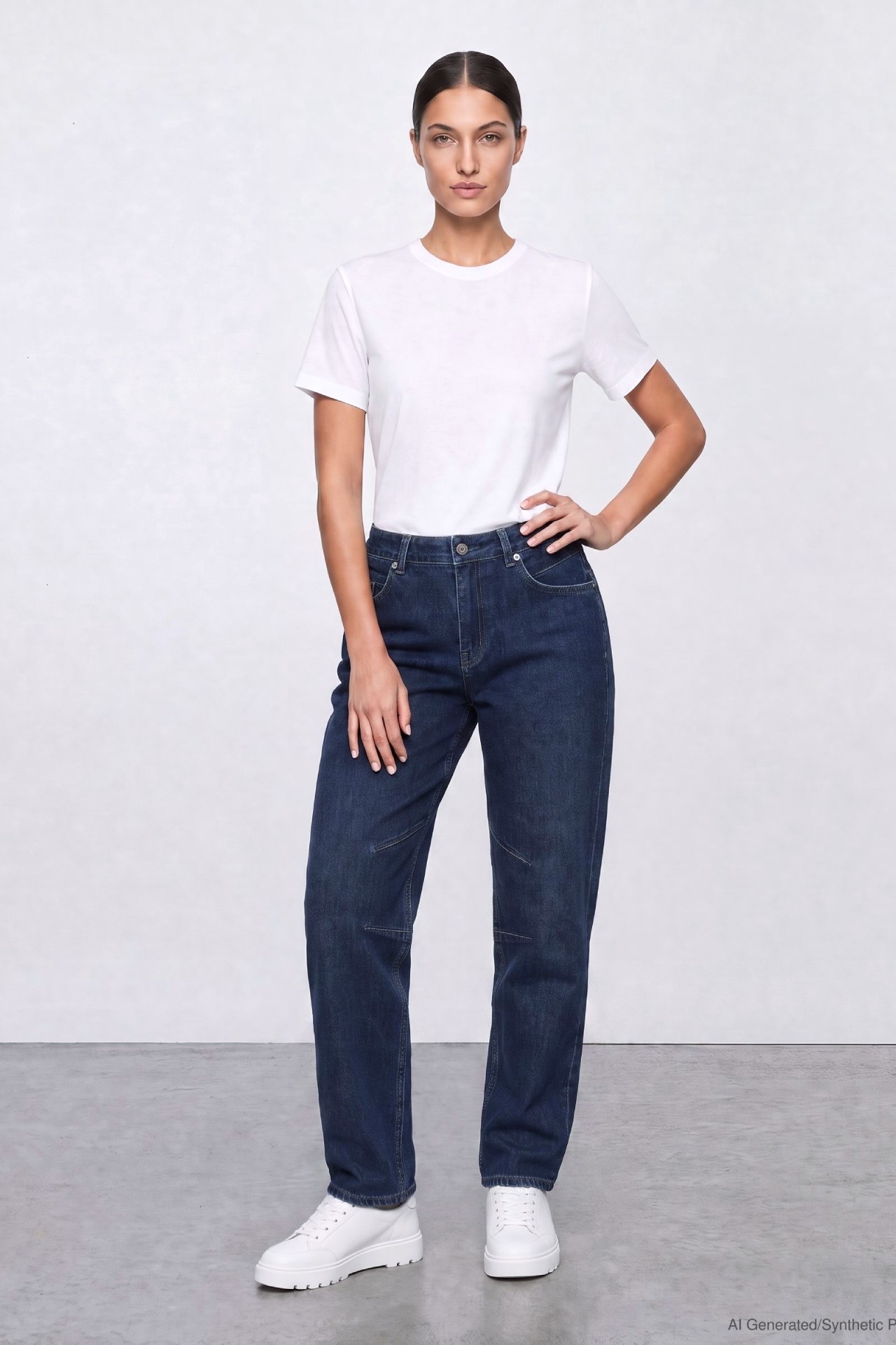 57Harper, O-Shape-Jeans, verkürzte Form, 5-Pocket-Style modern interpretiert