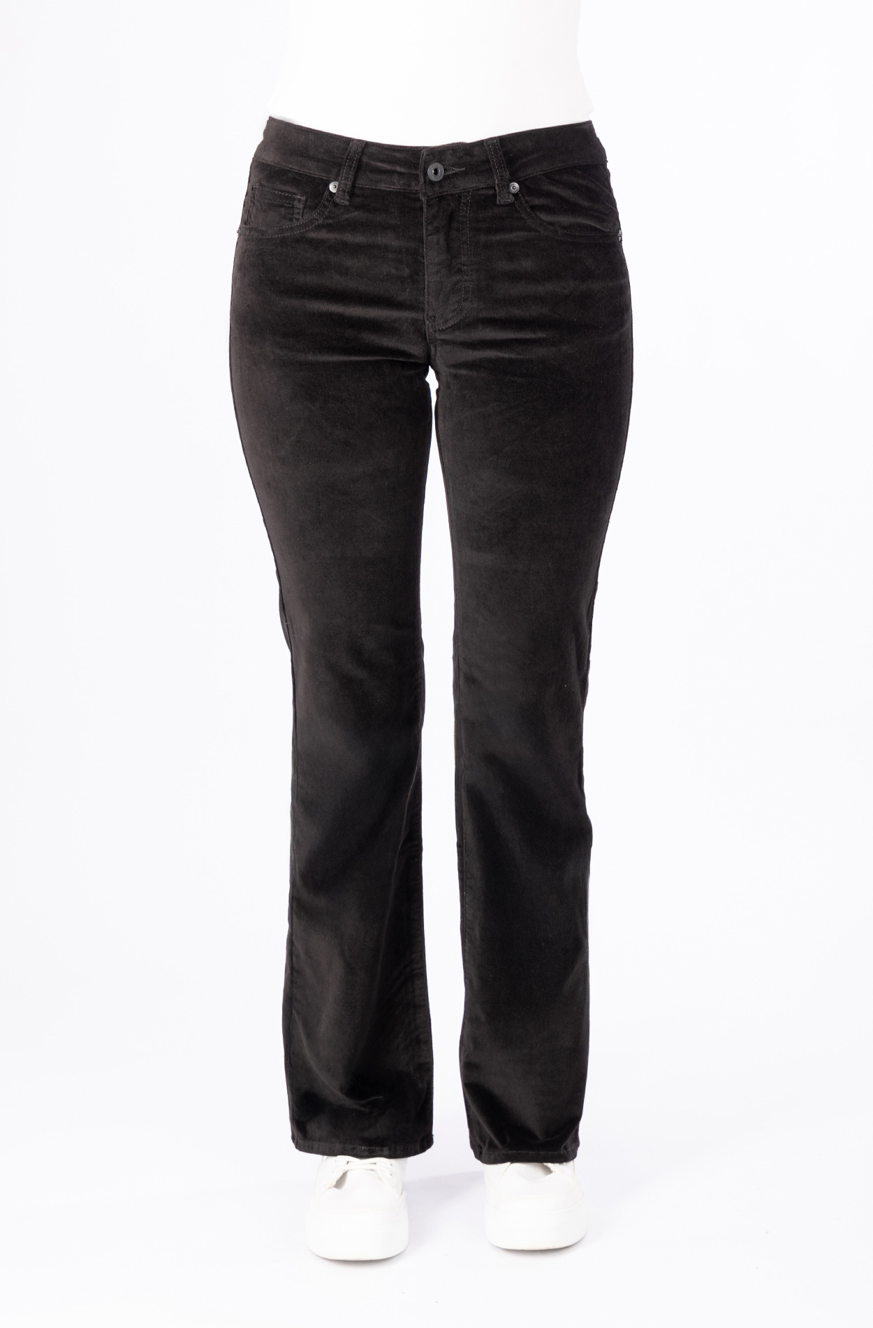 57Cora, Bootcut-Hose, 5-Pocket-Style, Samthose