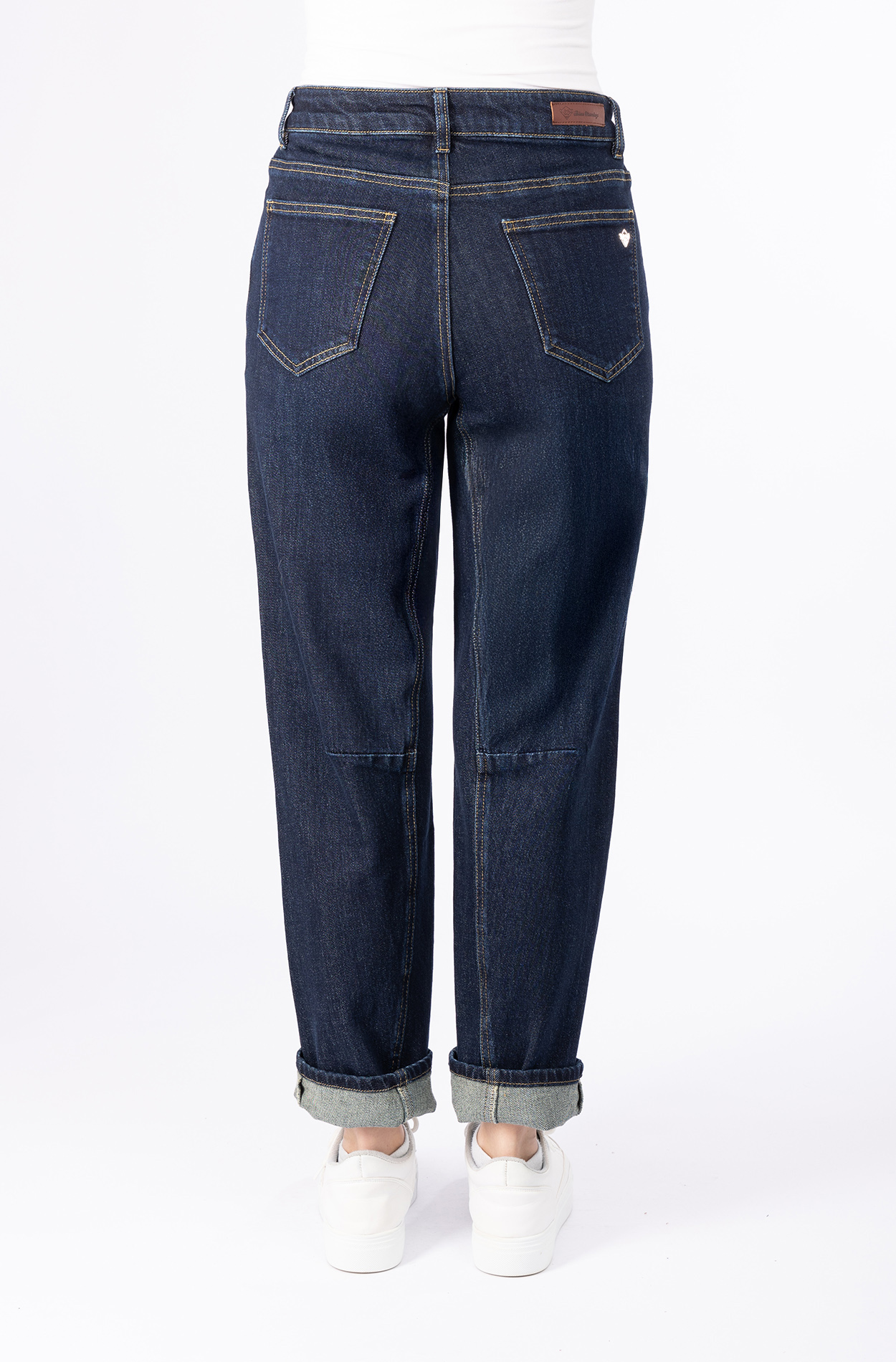 57Amal, Relaxed-Fit, 5-Pocket-Style, Verkürzt
