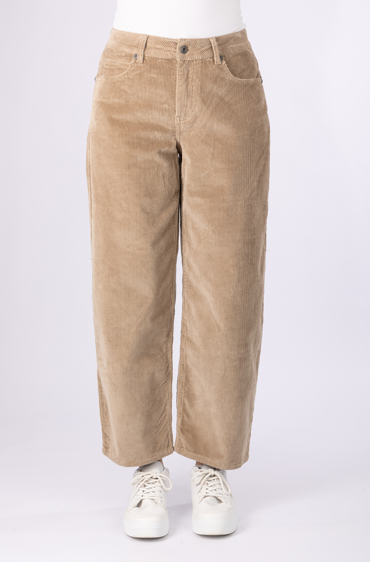 57Vyla, O-Shape-Hose, 5-Pocket-Style, verkürzte Länge, Cord
