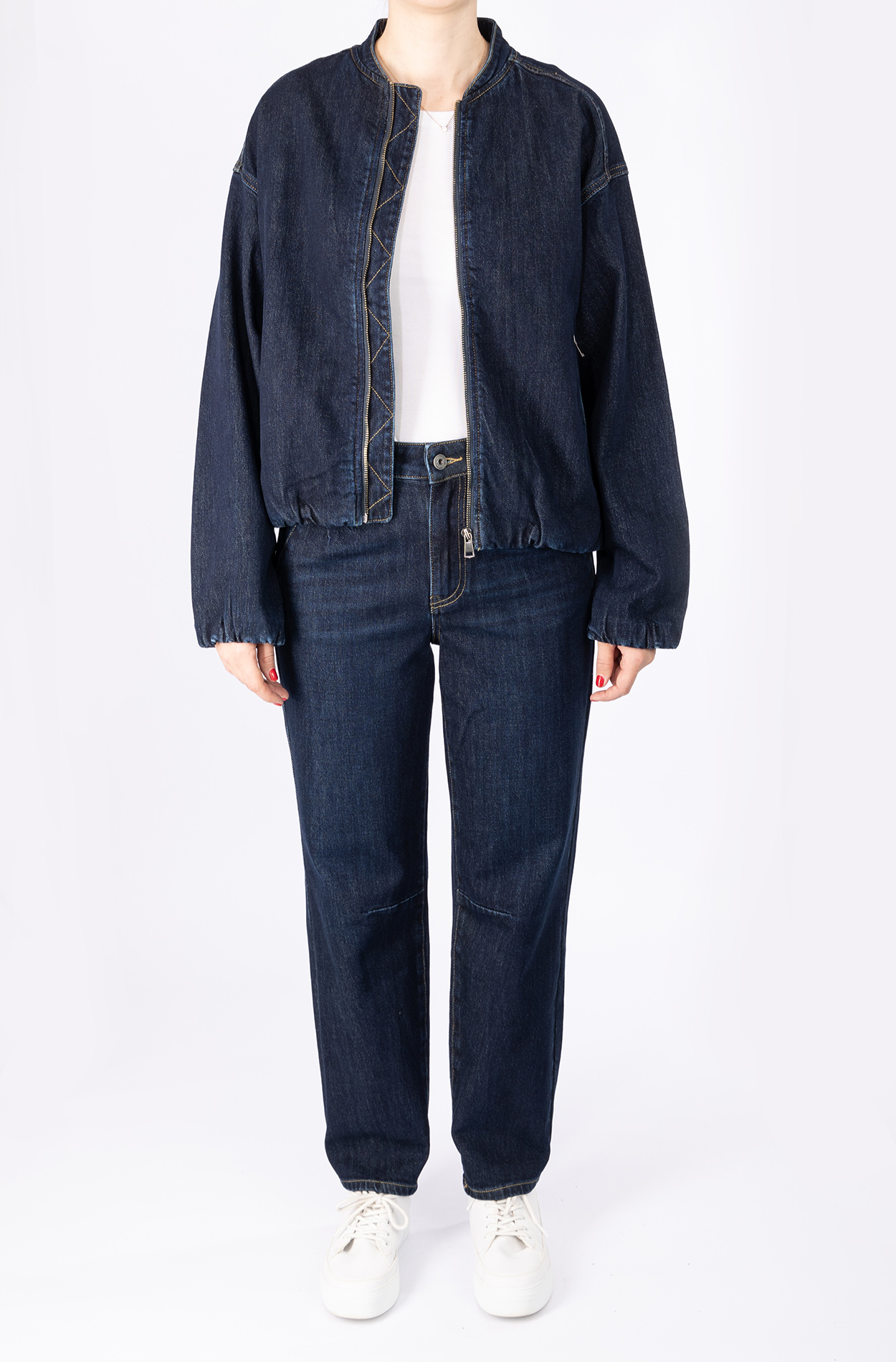 57Amal, Relaxed-Fit, 5-Pocket-Style, Verkürzt