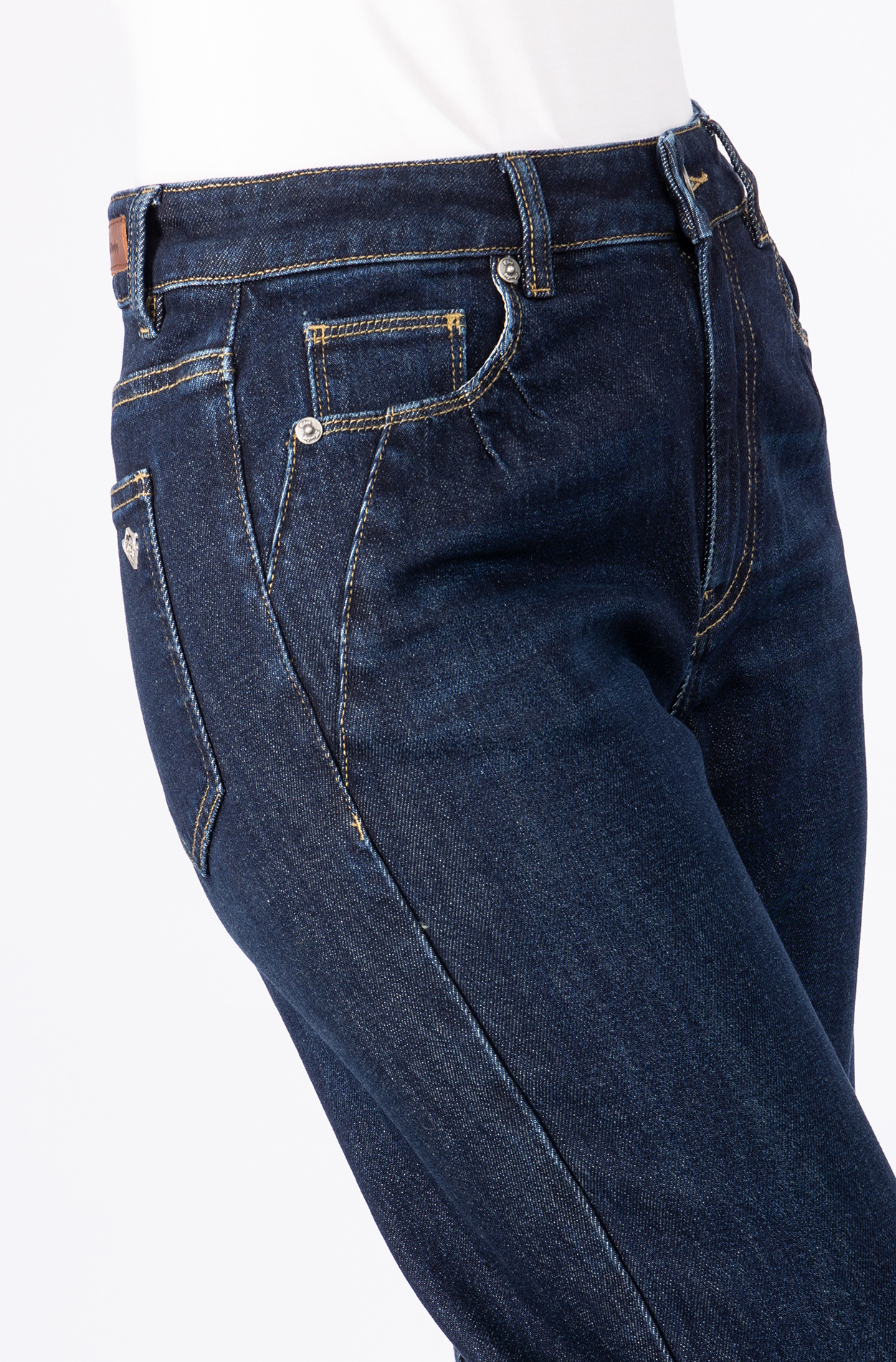 57Amal, Relaxed-Fit, 5-Pocket-Style, Verkürzt
