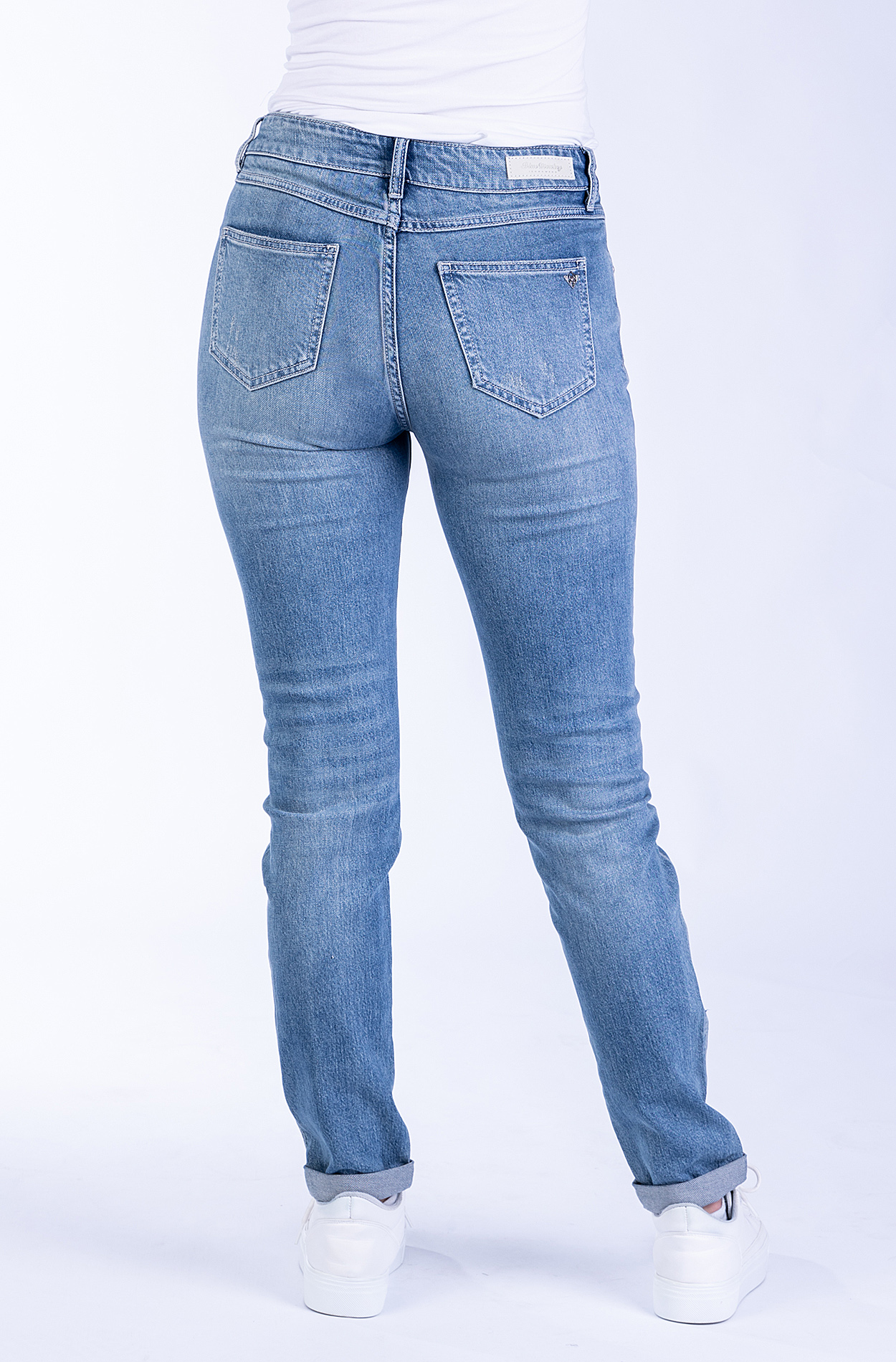 Hannah 30844X | Mom Fit | Blue