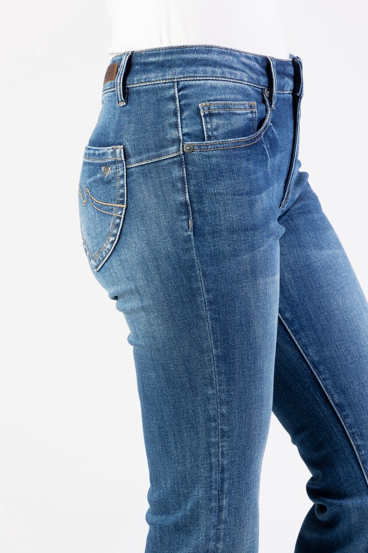 Blue Monkey, Bootcut-Jeans, 57Cora 11671Y