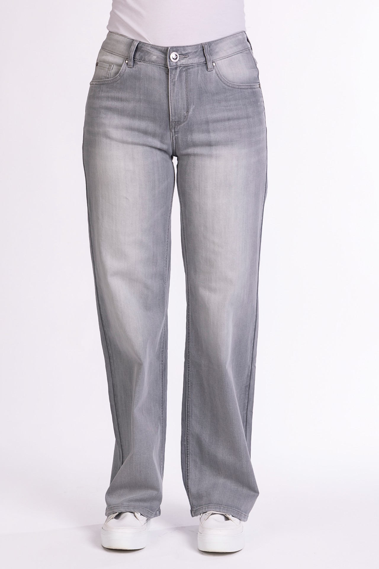 57Zoe 30981X | Wide Leg | Grey