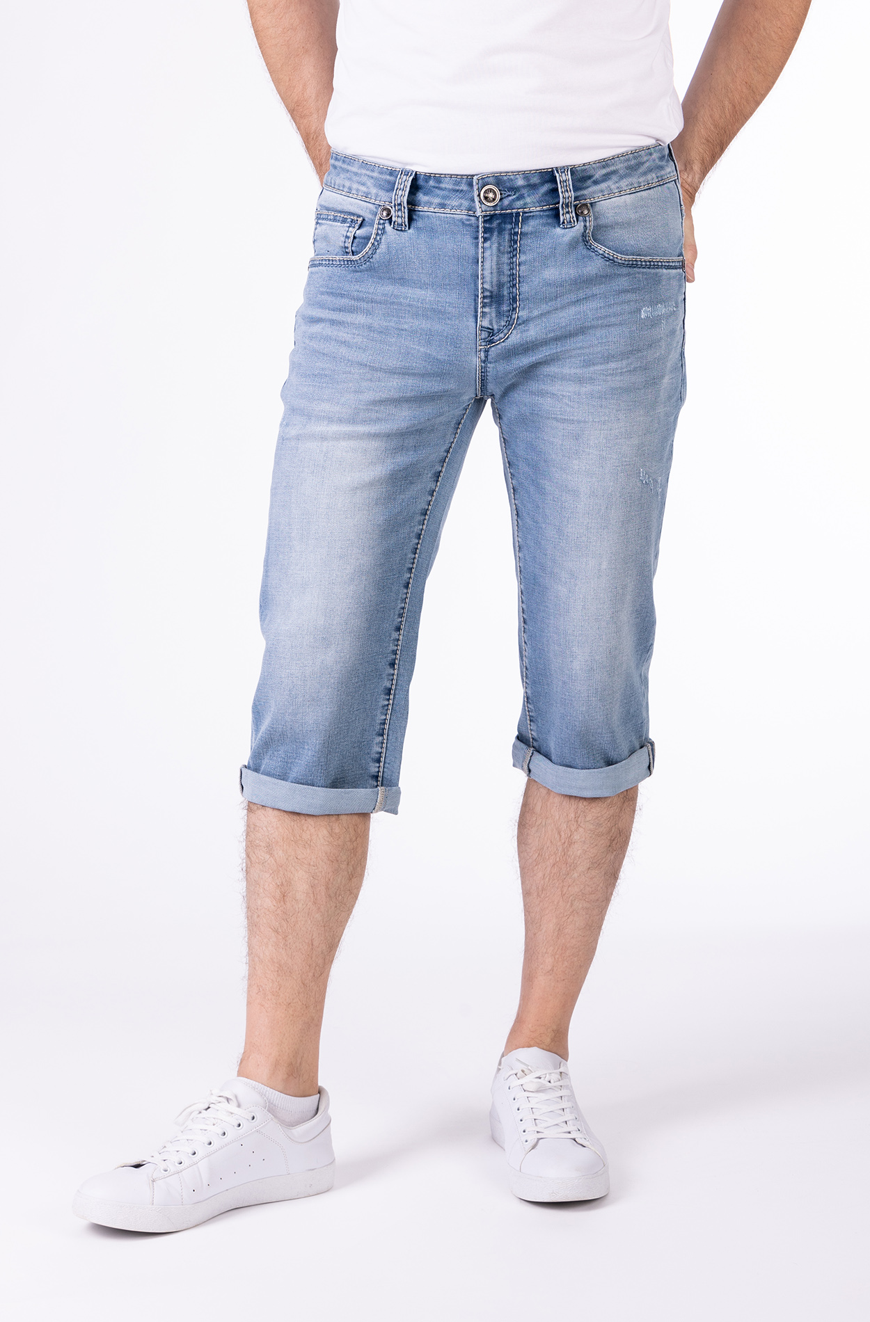 57Gordan 40129X | Straight Capri | Blue  