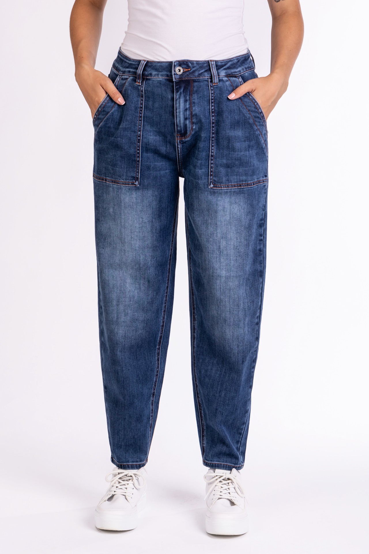 57Ashley2 11606X | Balloon Fit | Blue