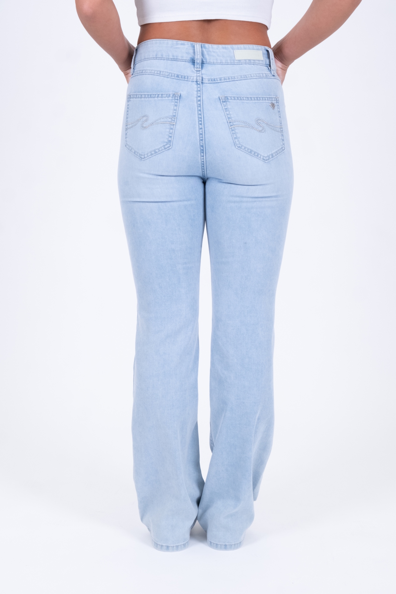 Tiana 30891X | High Waist | Bootcut | Light Blue Tiana 30891X | High Waist | Bootcut | Light Blue