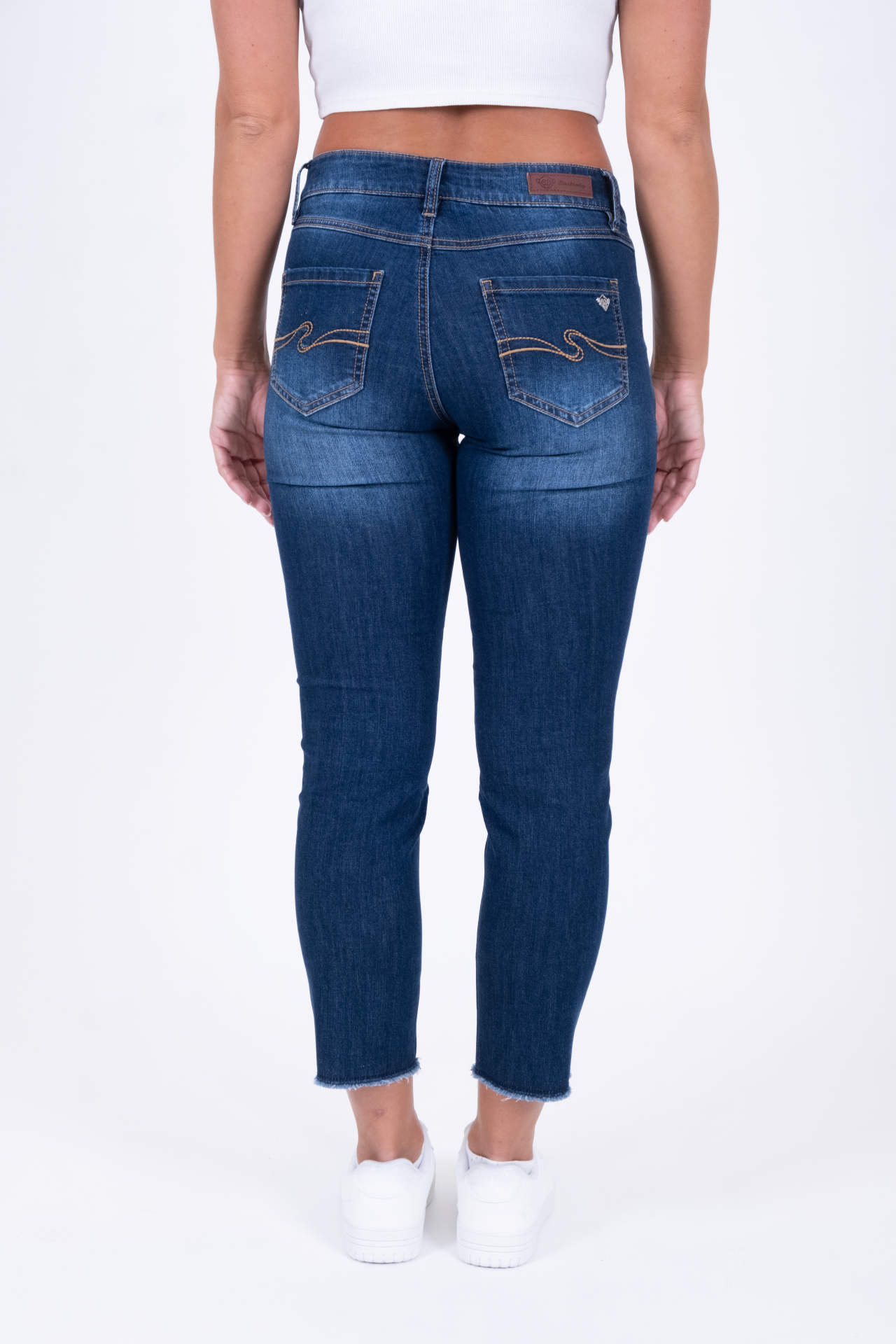 Manie 30907X | Skinny Fit | 7/8 | Blue