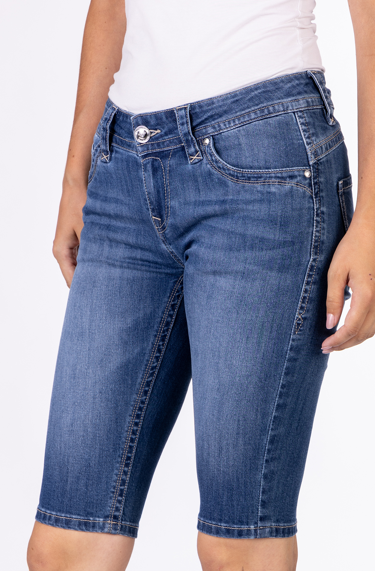 57Melody 31021X | Shorts | SkinnyFit | Blue 