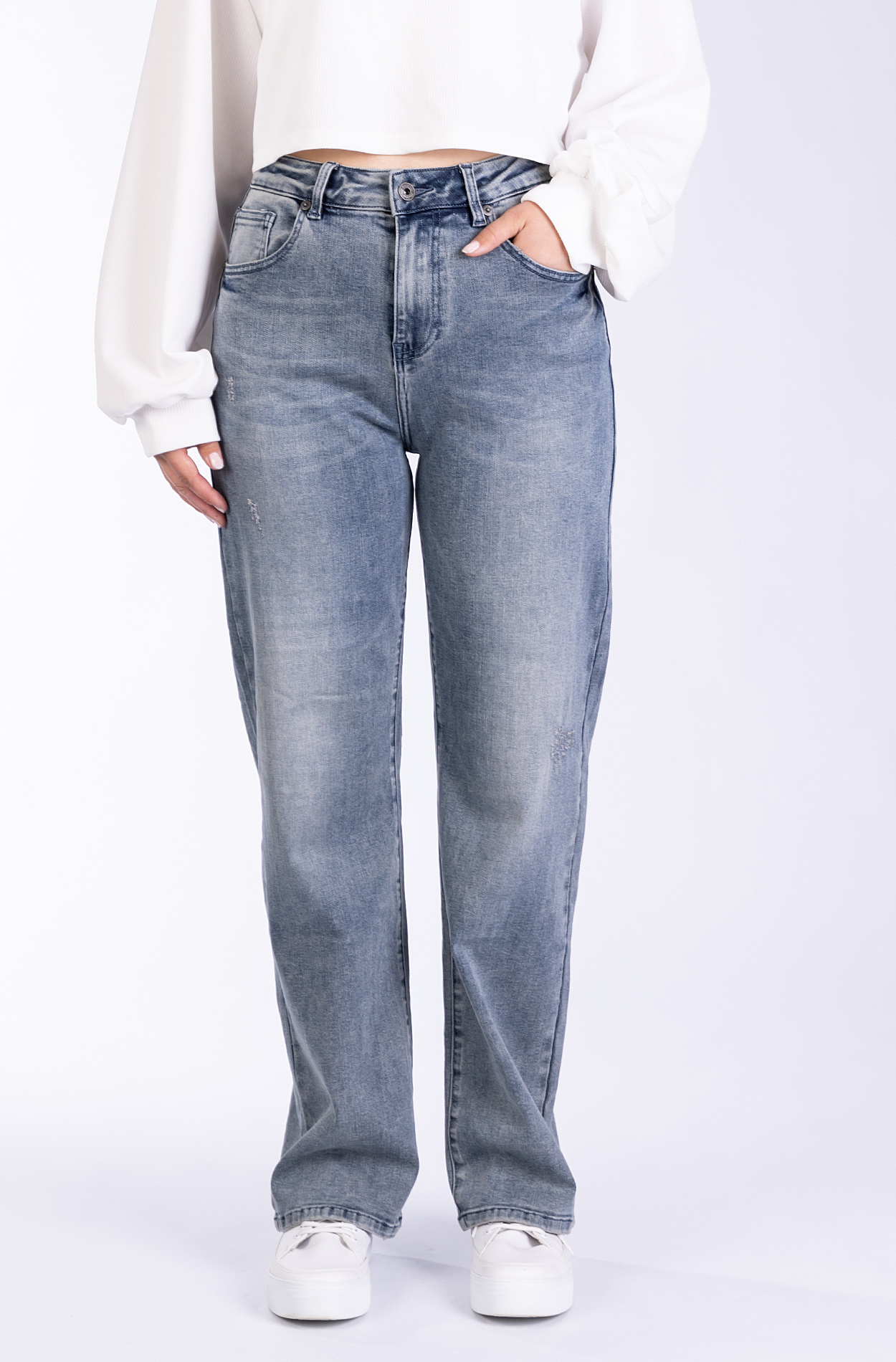 Liz 11407Y | Wide Leg | Blue