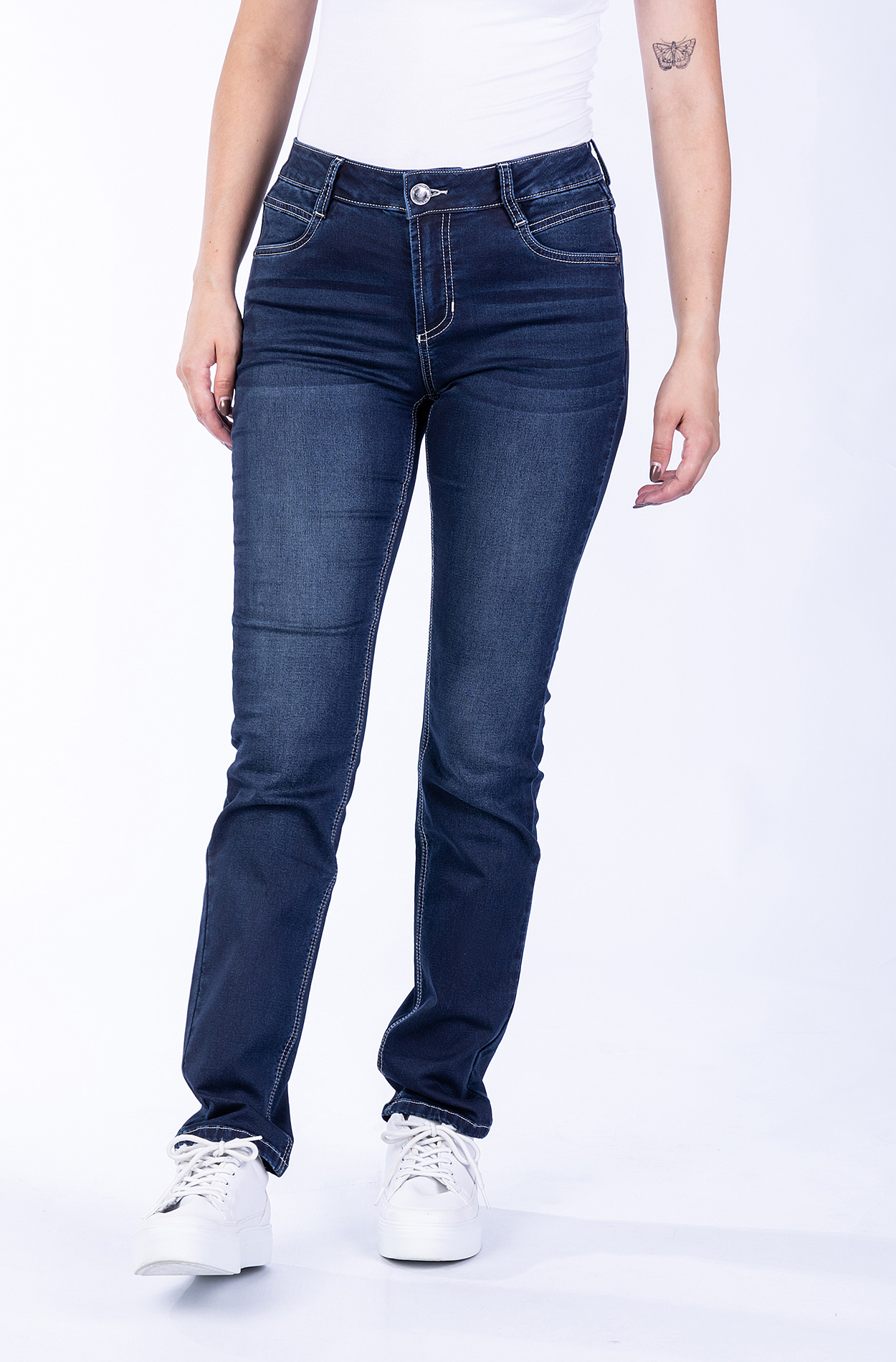 Gianna 30830JB | Slim Fit | Jog Denim | Mid Blue 
