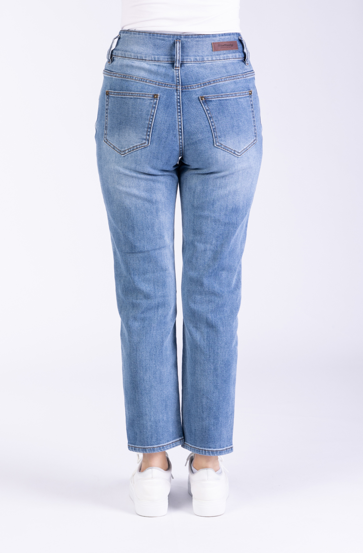 Ayla30779haas9851bluemonkey Ayla 30779Y - Denim/Cropped Straight/Highwaist