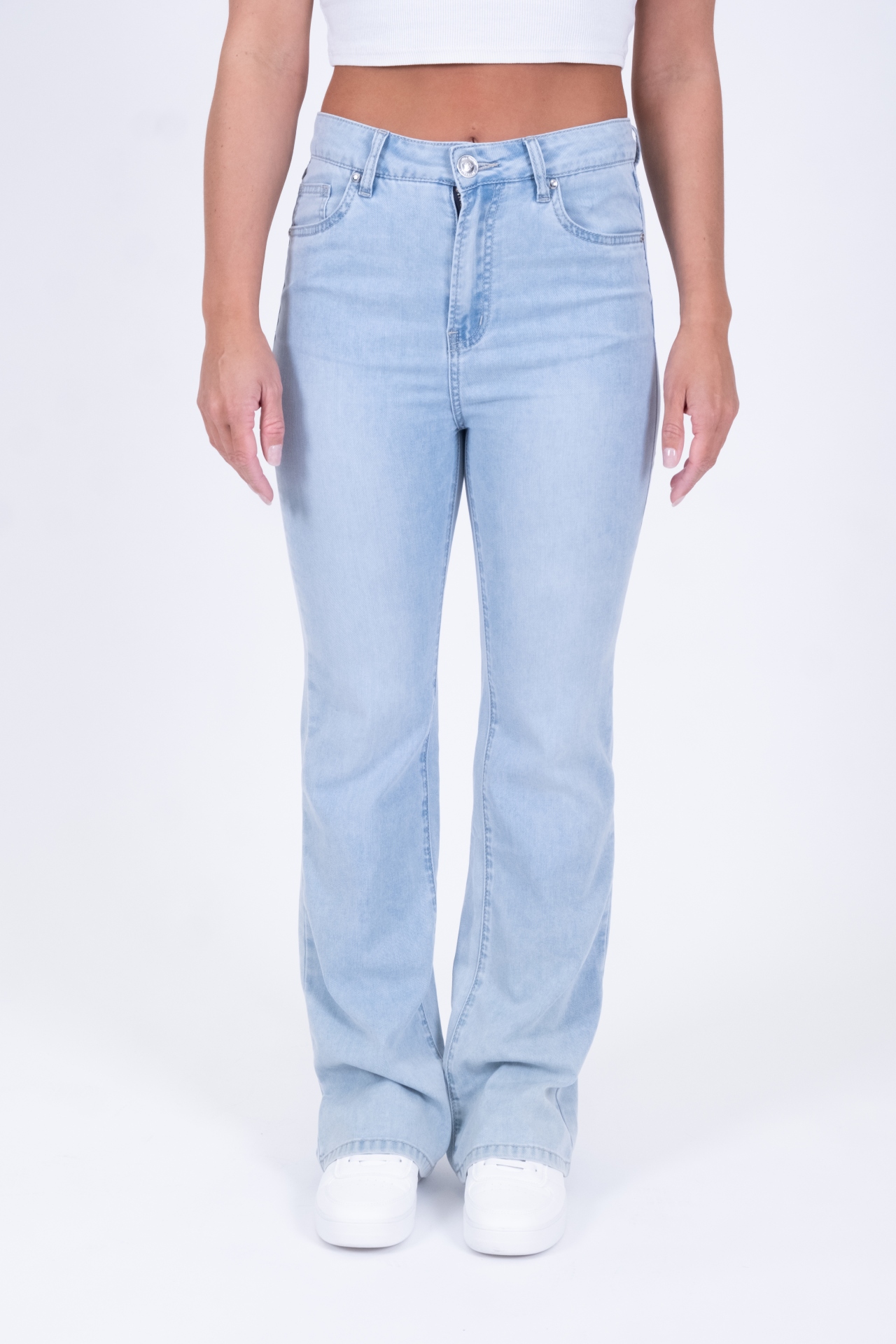 Tiana 30891X | High Waist | Bootcut | Light Blue Tiana 30891X | High Waist | Bootcut | Light Blue