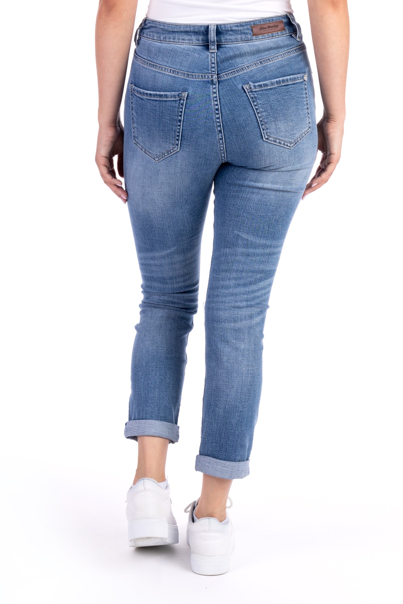 Hailey 11299X | Boyfriend Style | Blue