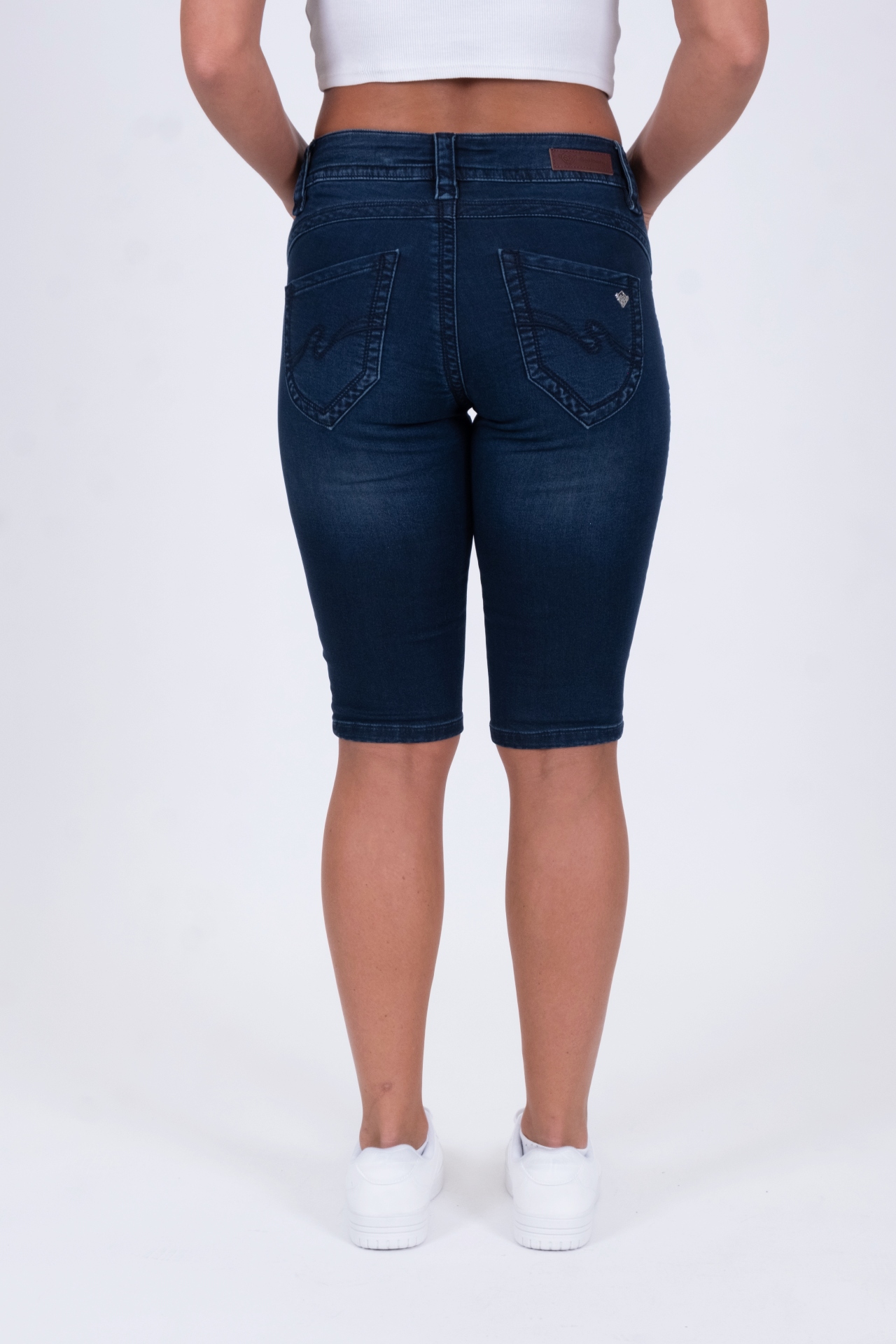 Melody 30887X | Shorts | Jog Denim | Dark Blue Melody 30887X | Shorts | Jog Denim | Dark Blue