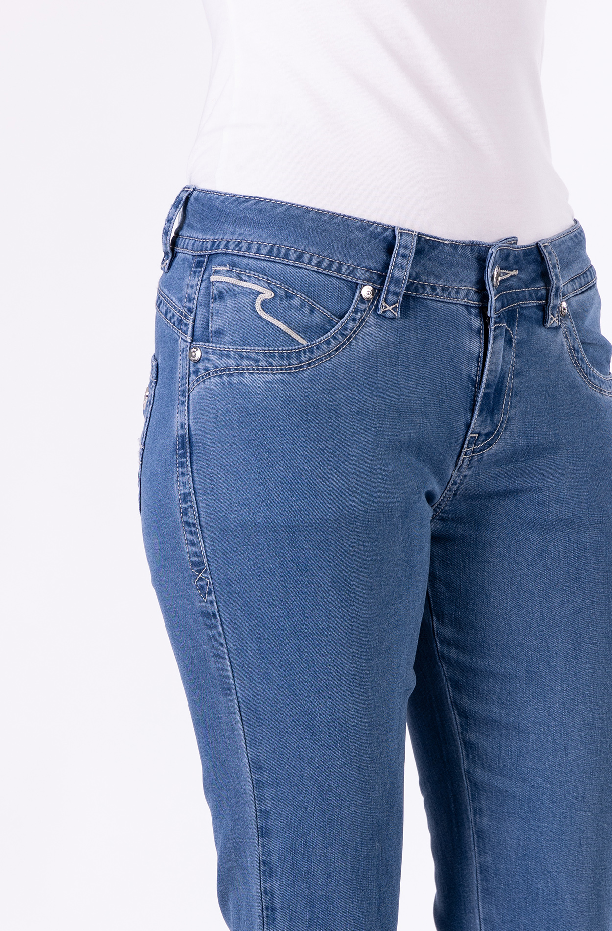 7Charlotte 11649X | 7/8 | Skinny Fit | Blue 