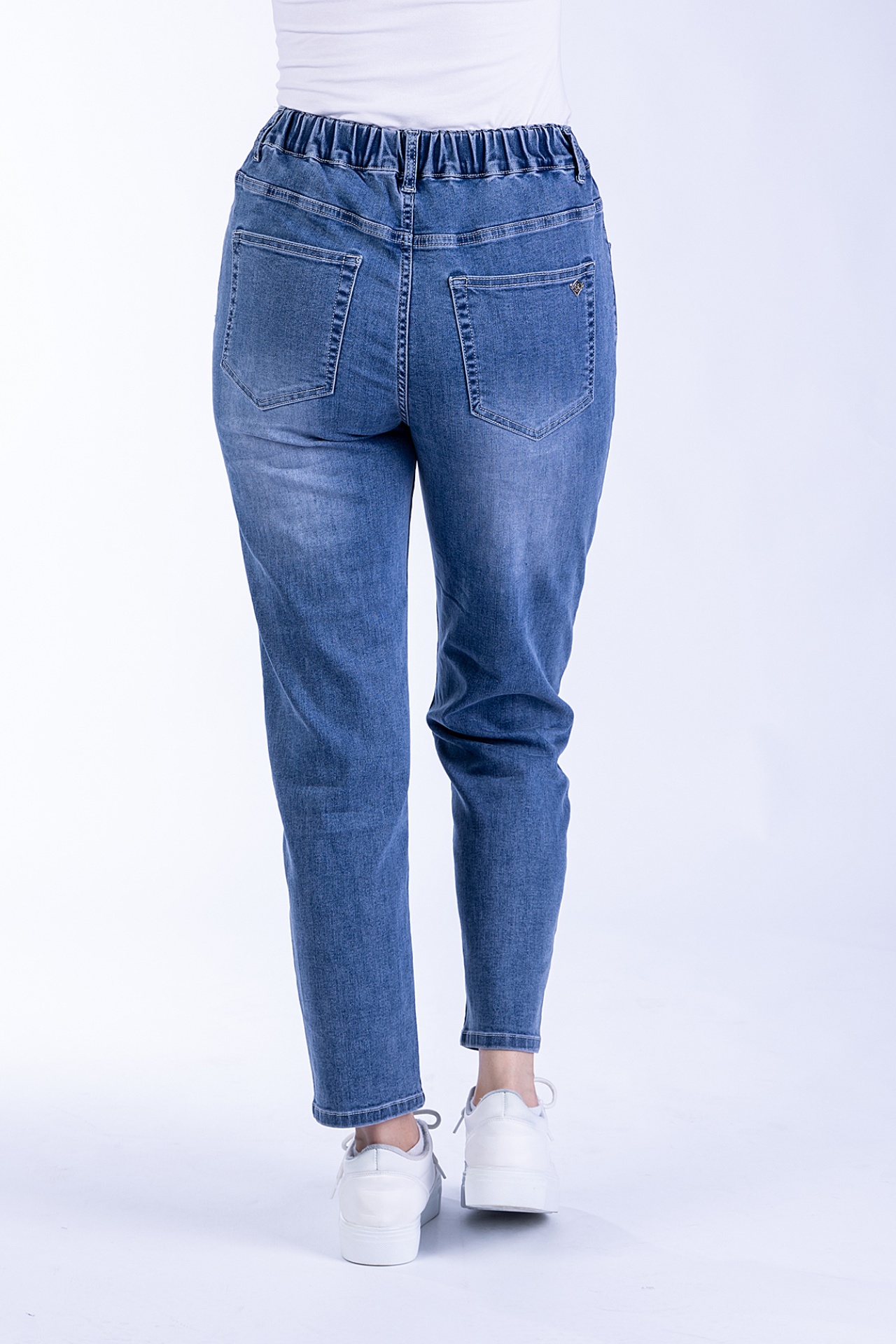 Alma 11447X | High Waist | Cropped | Blue Alma 11447X | High Waist | Cropped | Blue