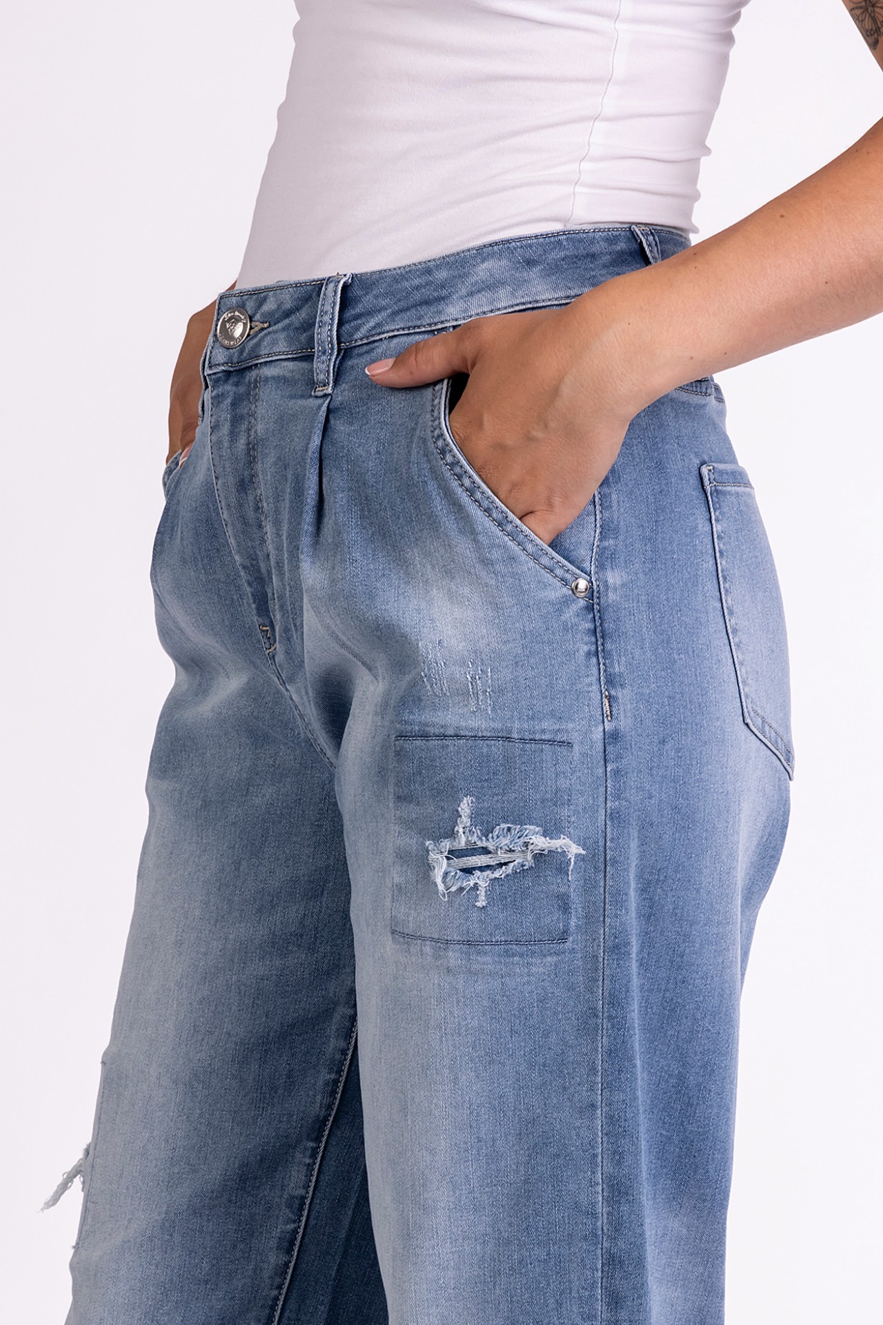 57Ashley 30990X | Balloon Fit | Blue