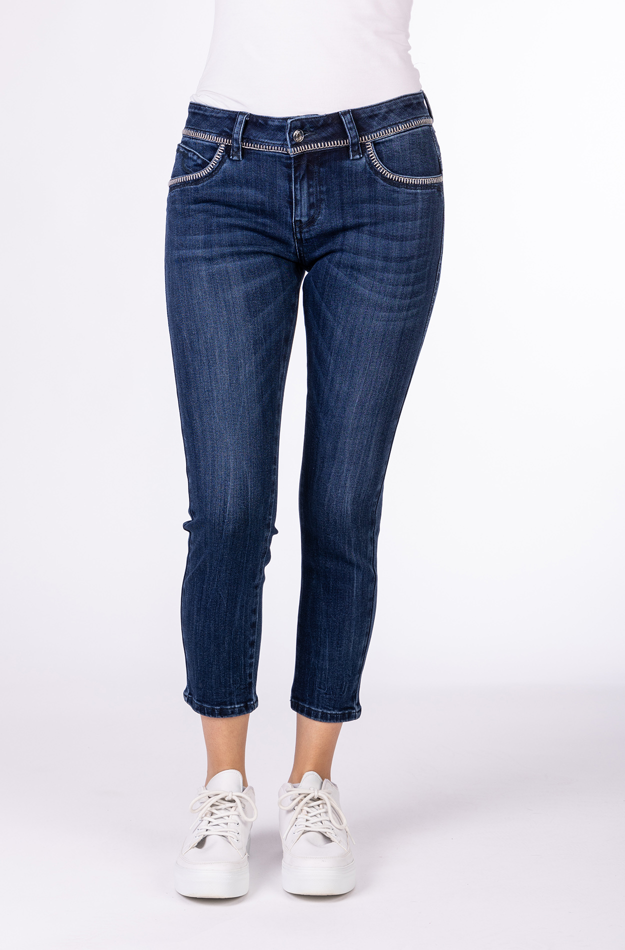 7Charlotte 11645X | 7/8 | Skinny Fit | Dark Blue