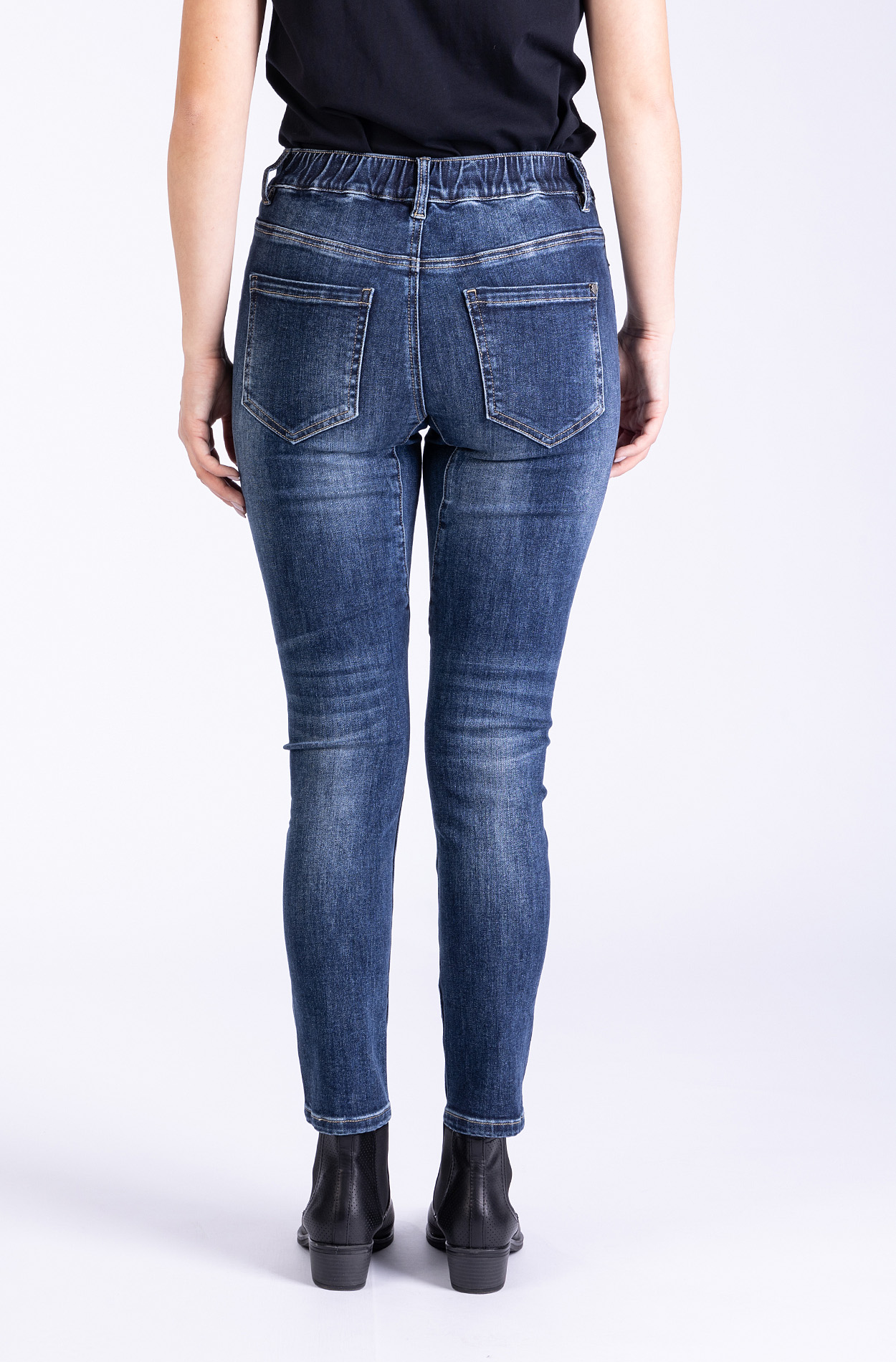 Jade 11377Y | Skinny Fit | Cropped | Blue