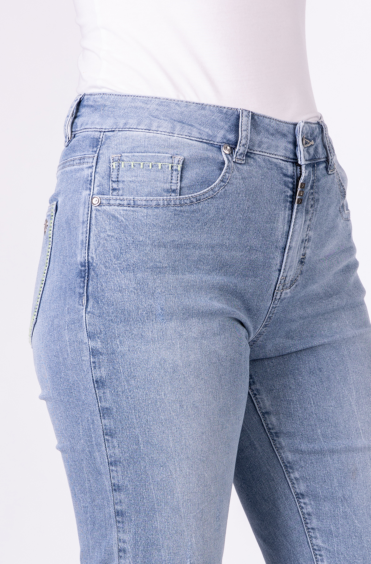 57Vivi 11627X | Slim Fit | Capri| Light Blue 