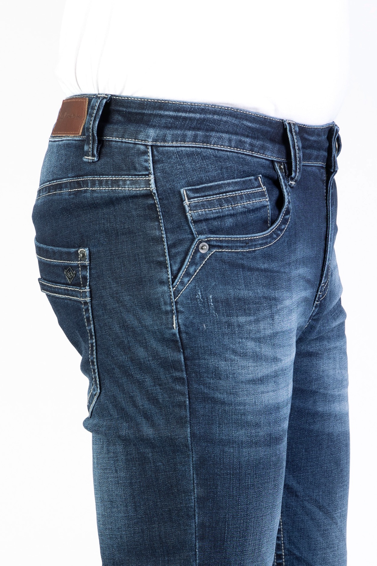 Blue Monkey, Slim-Fit-Jeans, 57Freddy 40136Y, markante Waschung