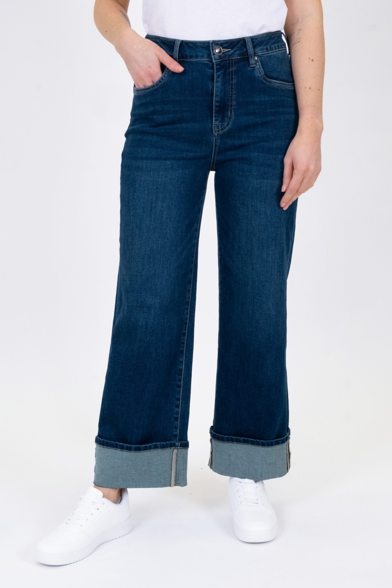 57Lia 30933Y | Wide Leg | Blue