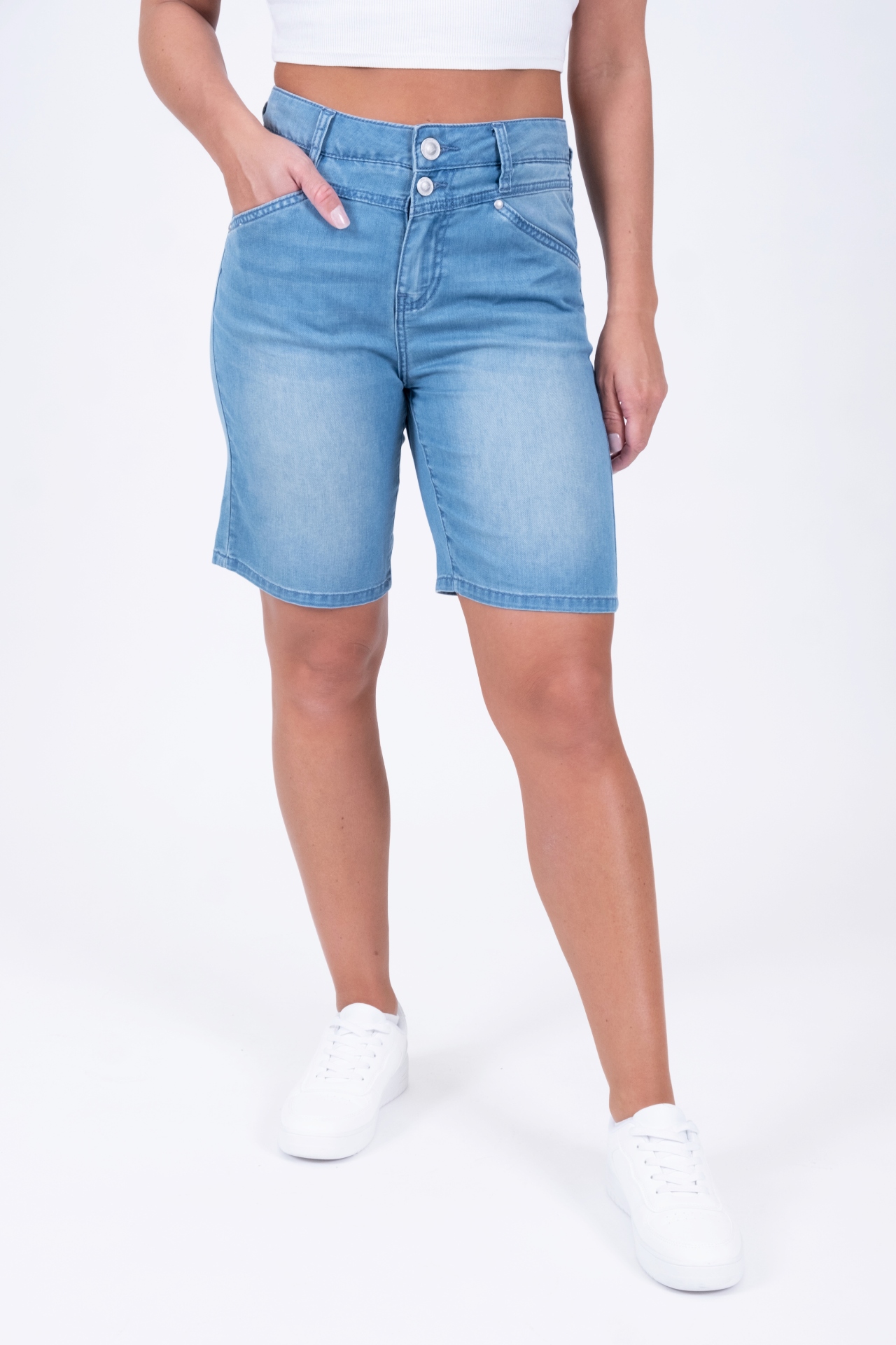 Sandy 30889X | Loose Fit | Shorts | Blue Sandy 30889X | Loose Fit | Shorts | Blue