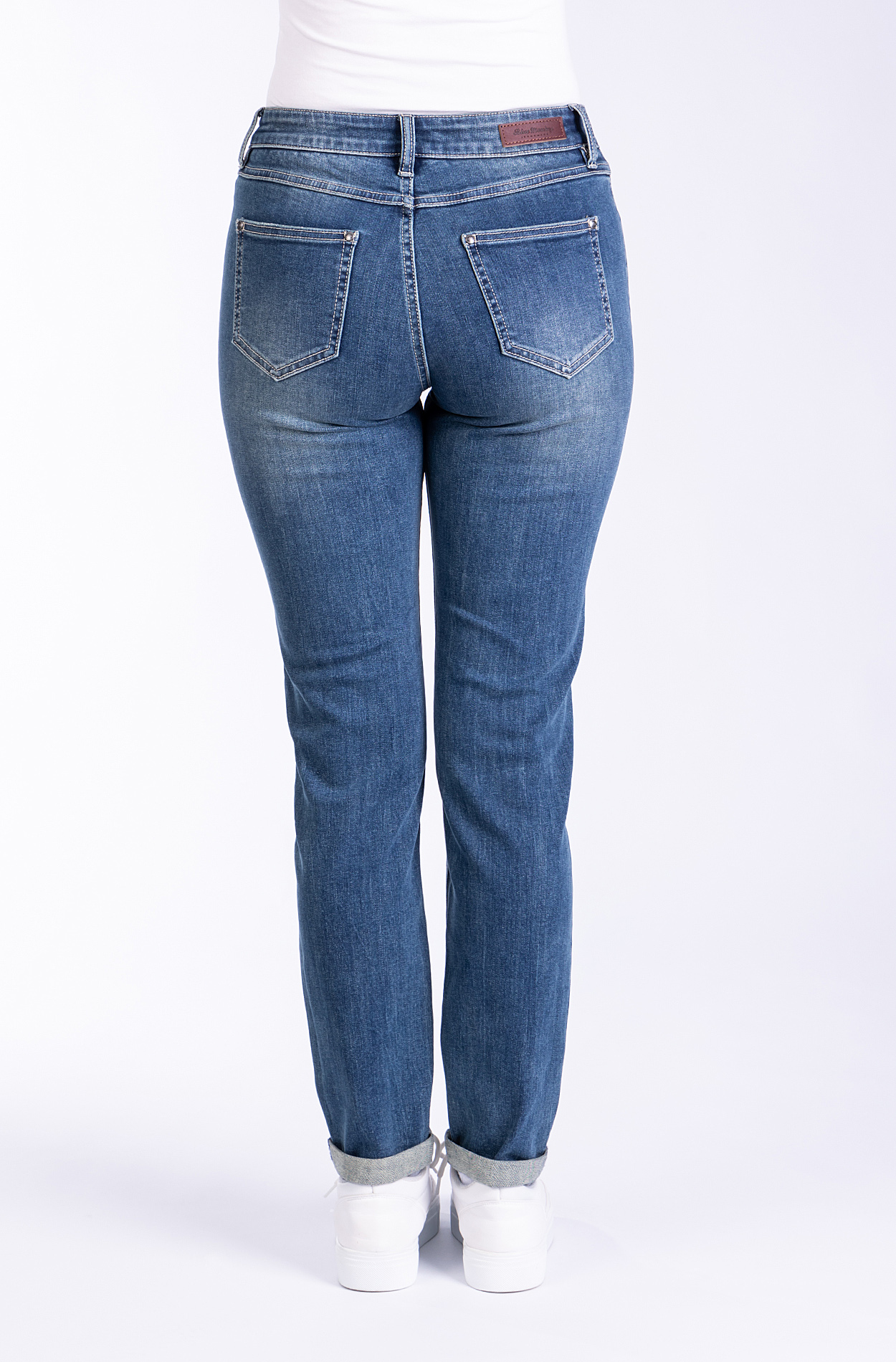 Hannah 30754Y | Mom Fit | Blue